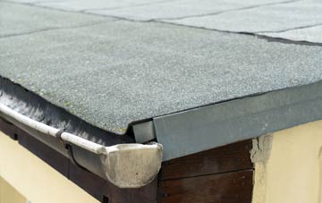 repair or replace Hosta flat roofing?